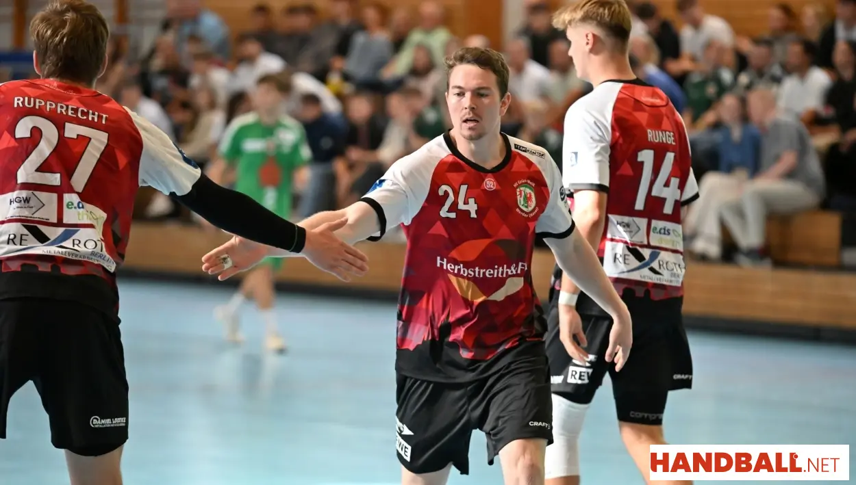 Nachwuchsduell zwischen Aufsteiger HC Hamburg II und den Füchsen Berlin II
